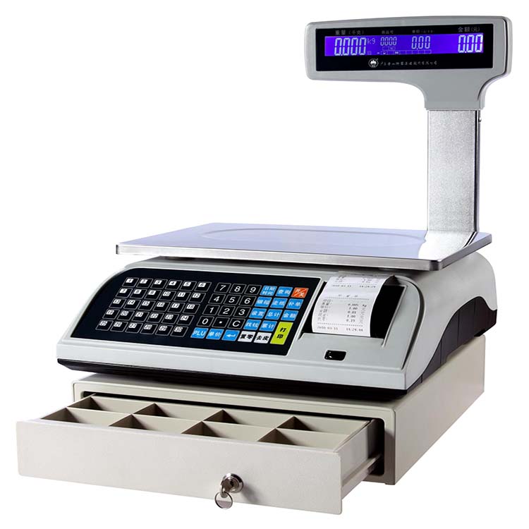 Commercial Digital Printing - Timbangan Digital Barcode Elektronik Komersial 15kg