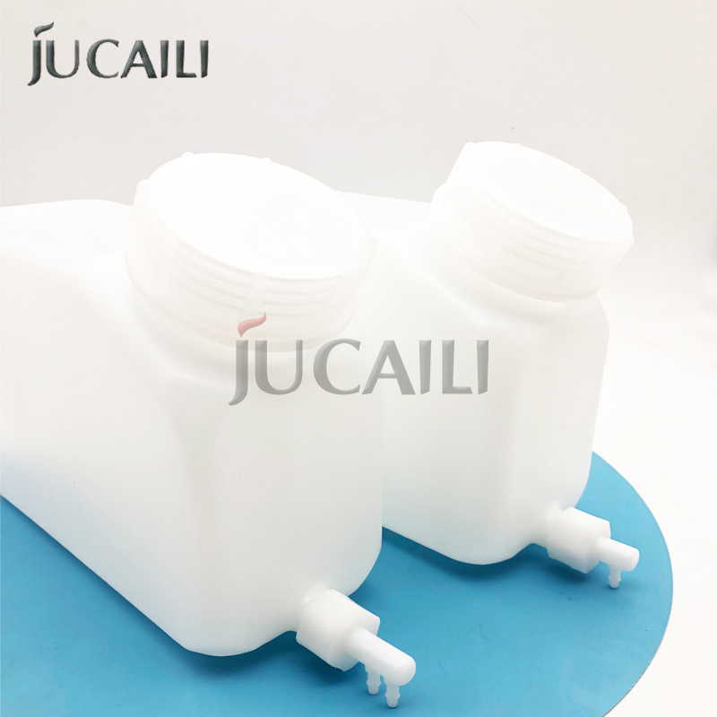 Solvent Printer Ink - 1500ML Tinta Putih Sirkulasi Tunggal/Ganda DTF