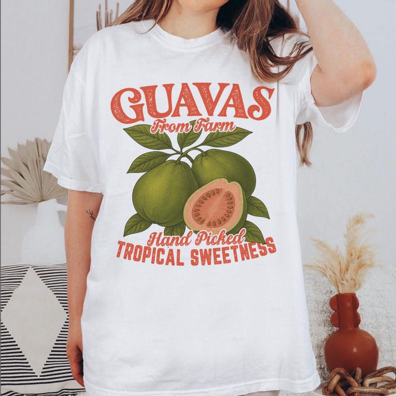 Commercial Printing Trends - Kaos Grafis Komersial Guavas Retro, Kaos