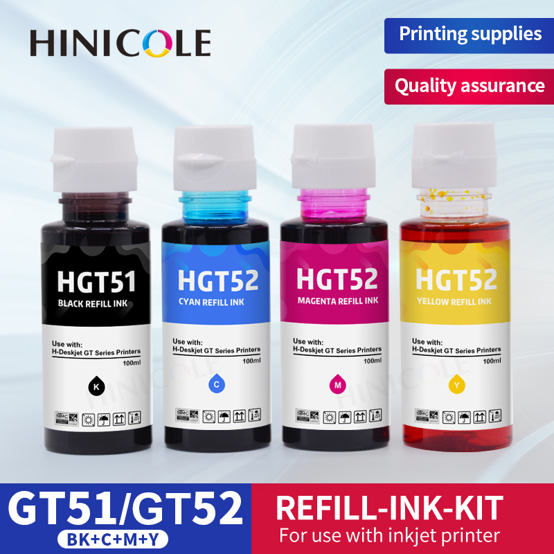 Sublimation Ink 100Ml - HINICOLE Tinta 100Ml Kit Pengganti Hp