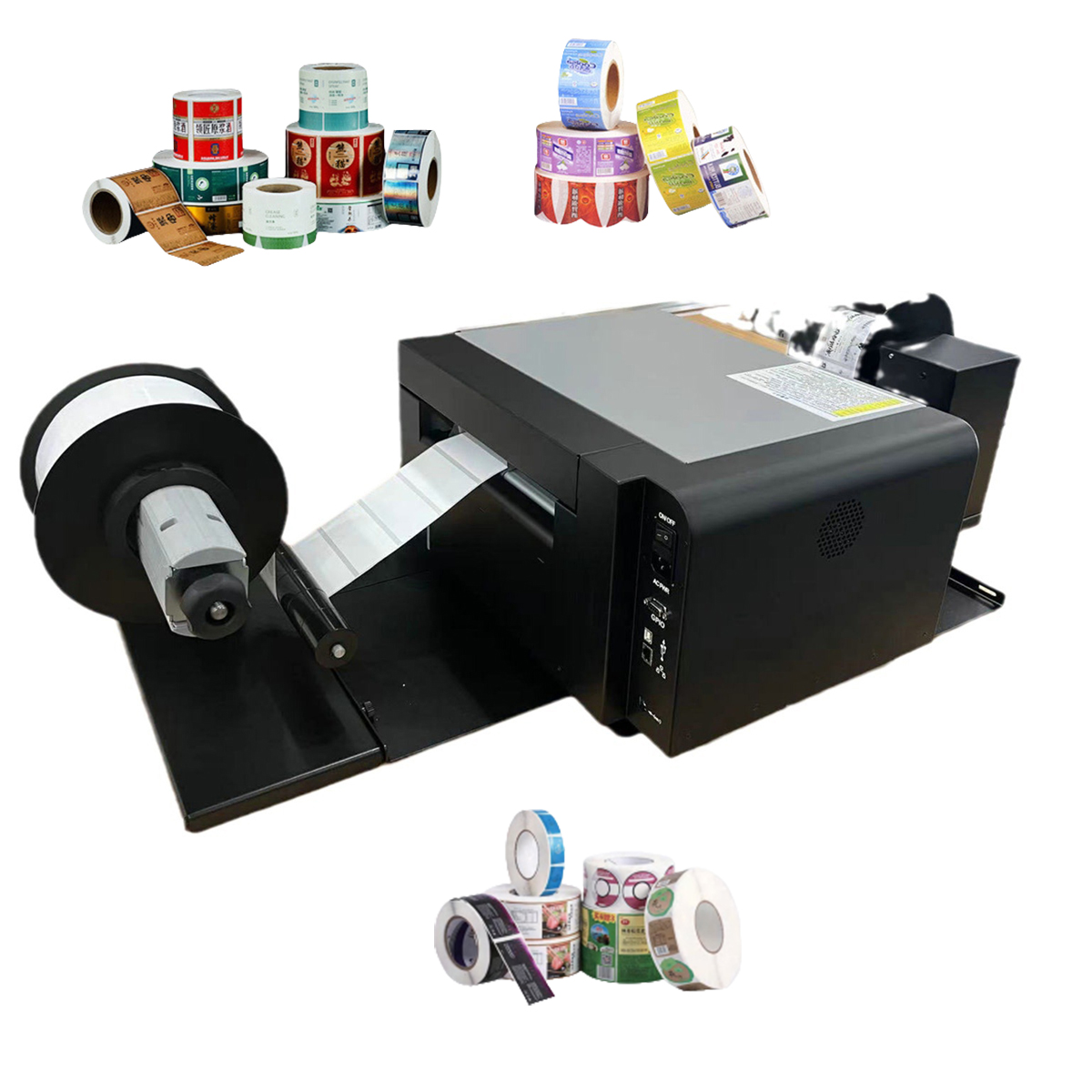 Commercial Digital Printing - Mesin Cetak Label Warna Digital Roll
