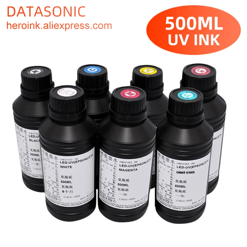Solvent Printer Ink - 500ML Botol LED Tinta UV untuk