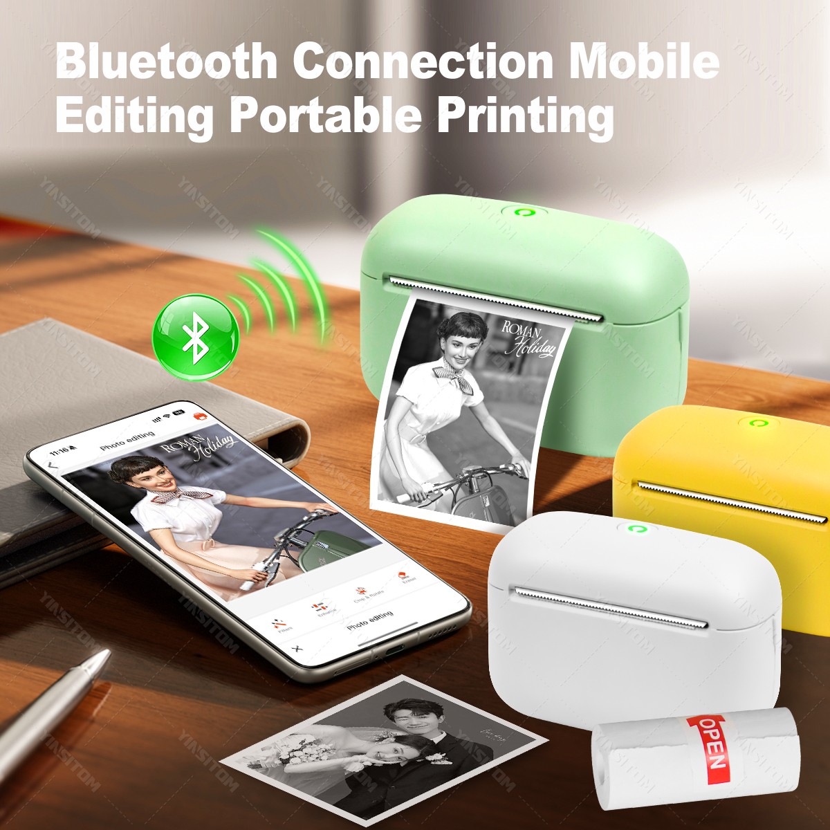 Printer Label Termal Mini F2 H - Commercial Photo Printer ulasan dan harga