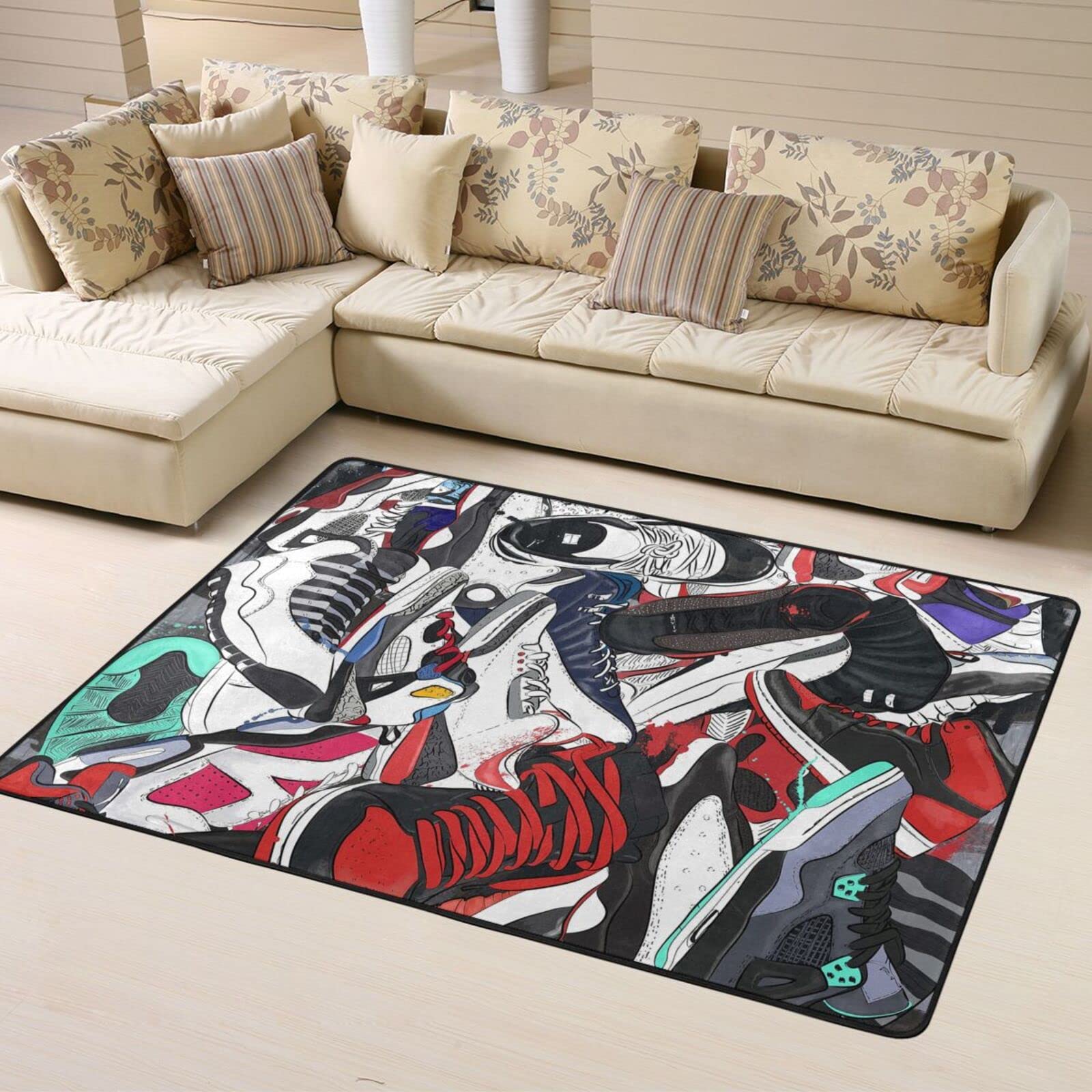 Fashion sepatu basket Logo cet - Commercial Printing & Graphics ulasan dan harga