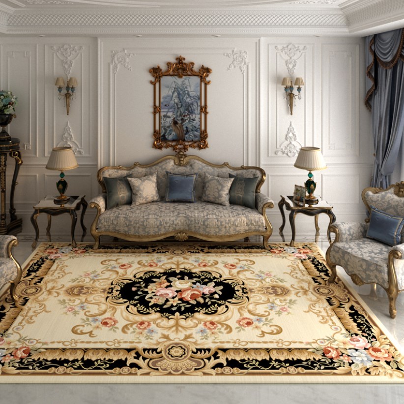 Karpet Cetak Bunga Persia Erop - Commercial Fabric Printing ulasan dan harga