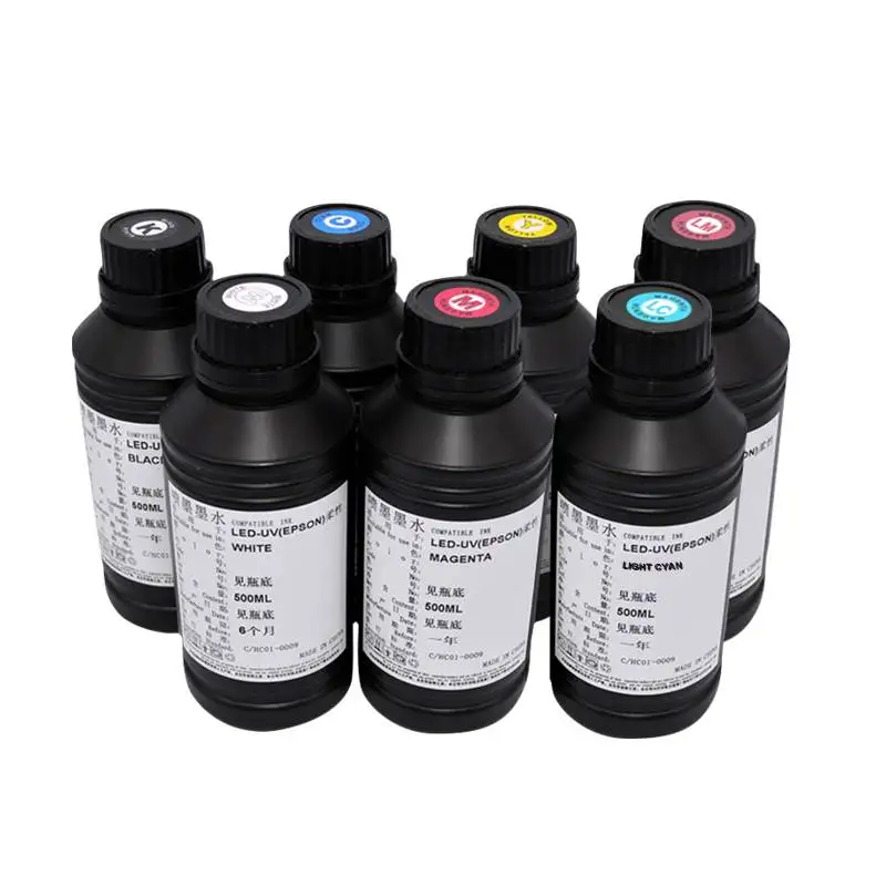 500ML Botol LED Tinta UV untuk - Solvent Printer Ink ulasan dan harga
