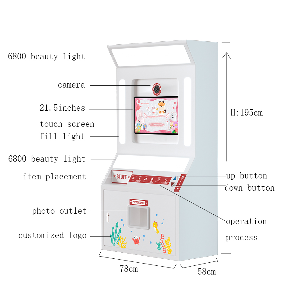 Booth Foto Layar Sentuh Cetak  - Commercial Printing & Graphics ulasan dan harga
