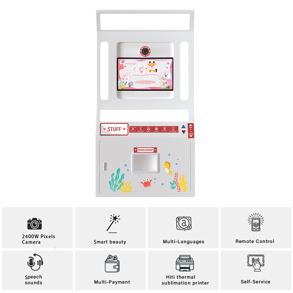 Booth Foto Layar Sentuh Cetak  - Commercial Printing & Graphics ulasan dan harga