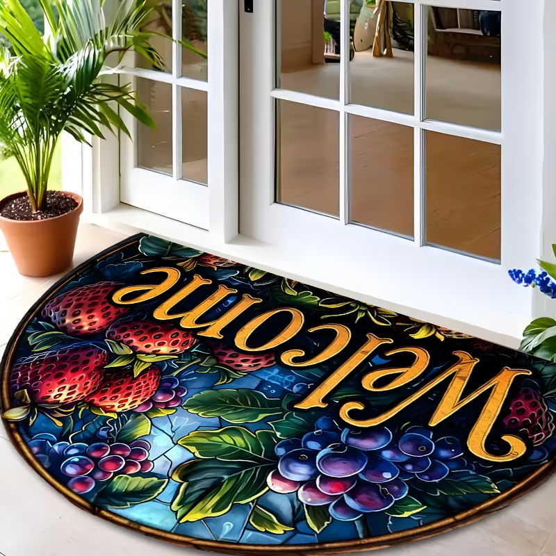 Karpet Pintu Masuk Bulat denga - Commercial Printing Shop ulasan dan harga